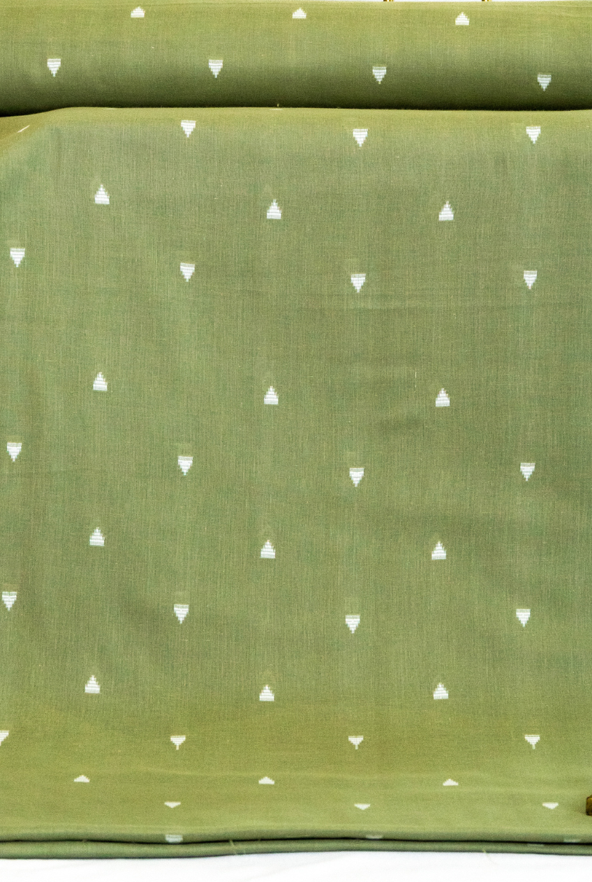 Sage green Button down Kurta Set