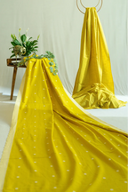 Yellow Handloom Cotton Suit Set