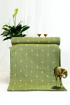 Sage Green Malai Chanderi