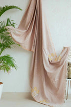 Beige Handwoven Saree - House of Ameyam