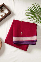 Handwoven Pink Saree - House of Ameyam